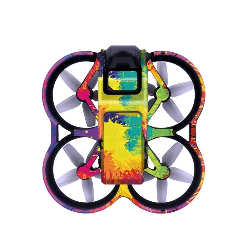 Für Avata Drone Skin Abziehbild PVC Aufkleber für DJI Avata Skin Ganzkörperaufkleber Kratzfestes Wasserdichtes Cooles PVC Skins Set Zubehör (03) von Aoyygg