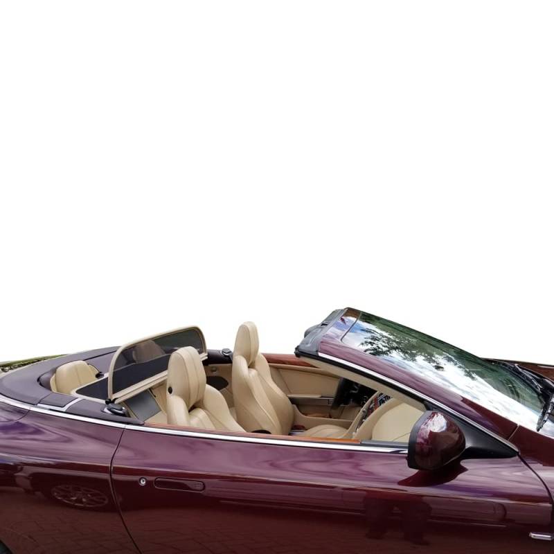 Aperta Windschott passend für Aston Martin DB9 DB9 Volante 100% Passgenau OEM Qualität Beige Windstop Windabweiser von Aperta