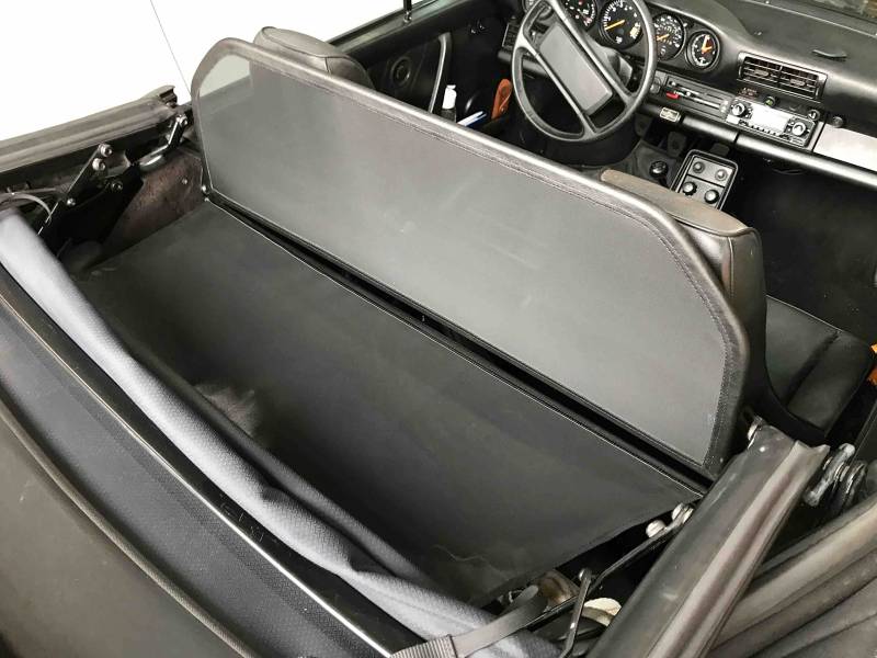 Aperta Windschott passend für Porsche 964 100% Passgenau OEM Qualität Schwarz Windstop Windabweiser von Aperta