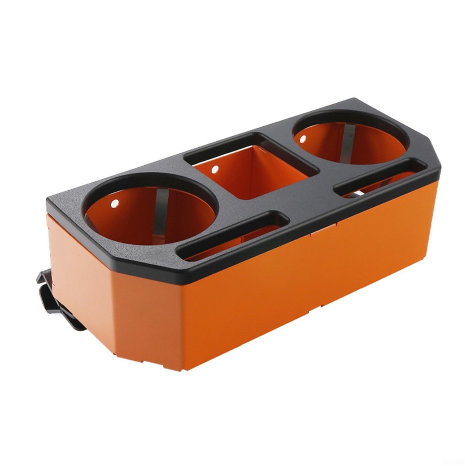 Aprilsunnyzone Getränkehalter Auto Getränkehalter Expander Klemm-Getränkehalter für 3,2–3,8 cm Durchmesser Haltegriff 34 x 21 x 10 cm (Orange) von Aprilsunnyzone