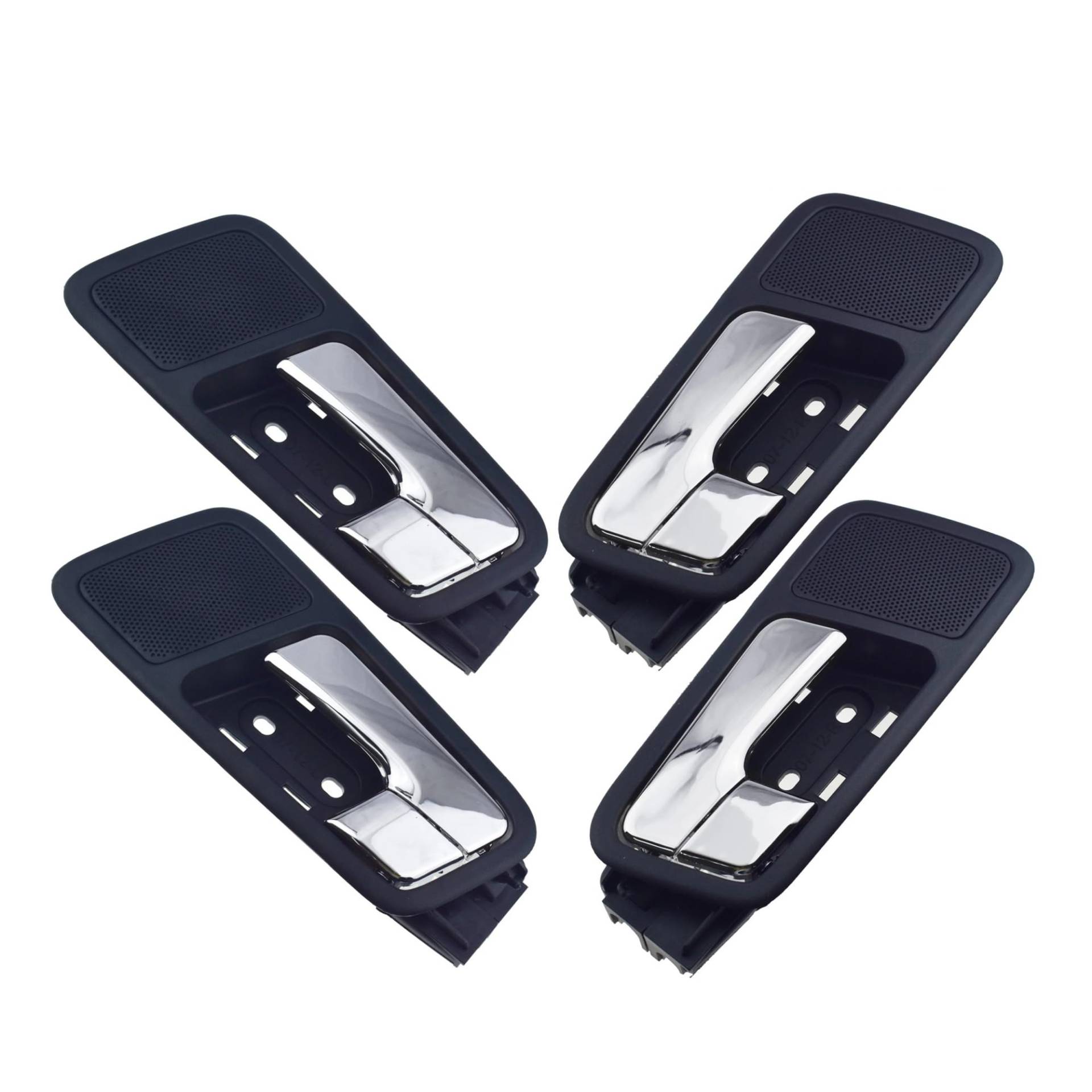 Auto Innentürgriff Türgriff Innen 1/2 / 4 Stück Vorne Oder Hinten Chrom Innen Autotürgriff Links Oder Rechts Für Chevrolet Für Epica/Für 2.5L 2005-2016(4 Piece Front Rear Set) von Aptfkec