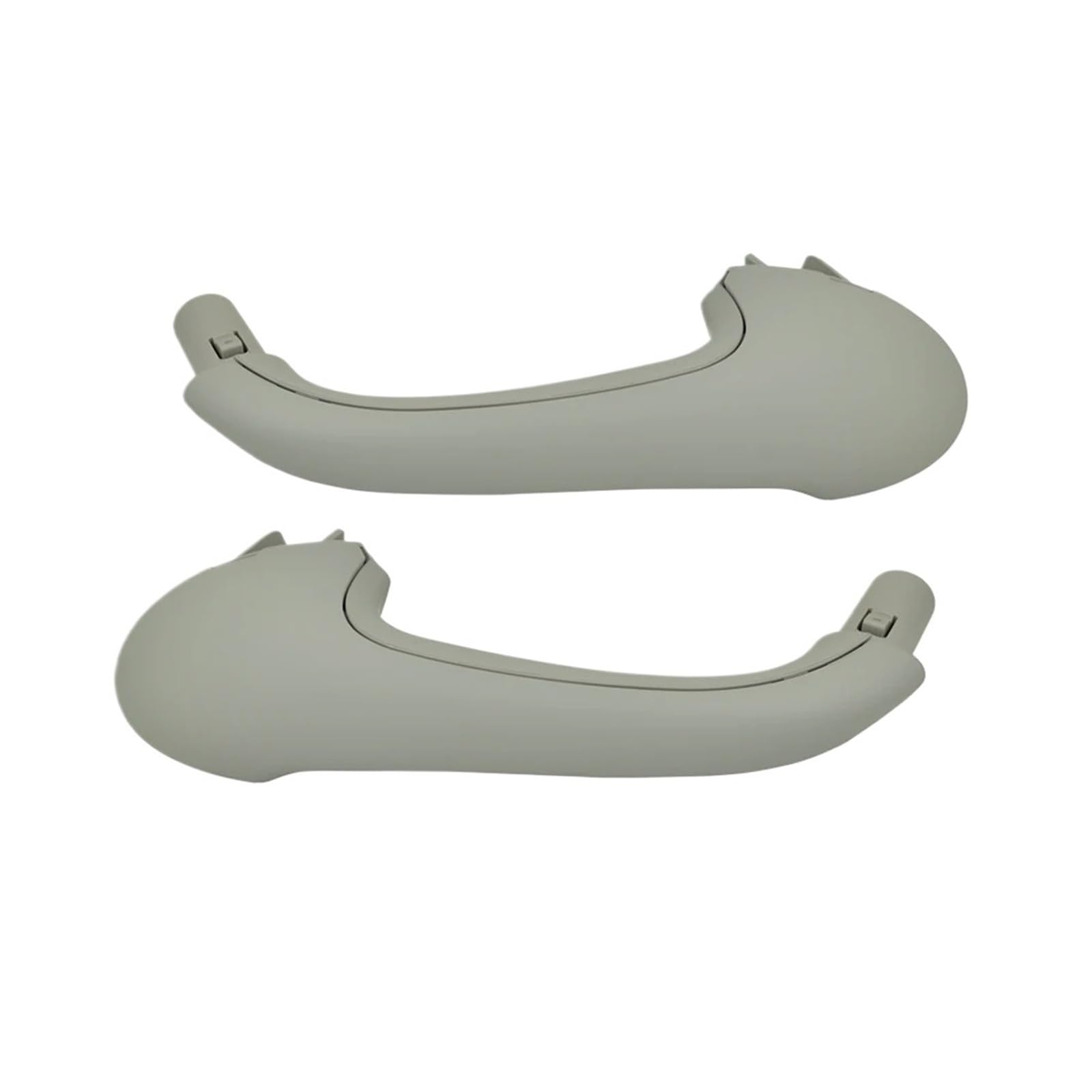 Auto Innentürgriff Türgriff Innen Auto Vorne Links/Rechts Innen Tür Pull Träger Abdeckungen Griffe Trim Für Benz W203 C-Klasse 2000-2007(Gray Set) von Aptfkec