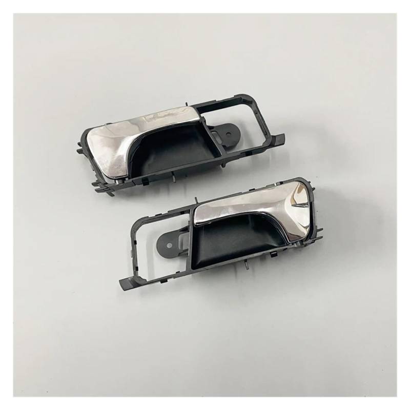 Auto Innentürgriff Türgriff Innen Für Buick Für Excelle 2007 2008 2009 2010 2011 2012 2013 Vordertür Inner Griff Hinten Innen Griff Chrom mit Schwarz(1 Pair Chrome) von Aptfkec