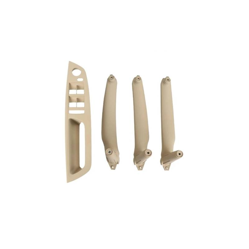 Auto Innentürgriff Türgriff Innen LHD RHD Armlehne Auto Innen Tür Griff Innere Panel Pull Trim Abdeckung Griff Armlehne Ersatz Für E70 E71 E72 X5 X6(LHD Beige Model B) von Aptfkec