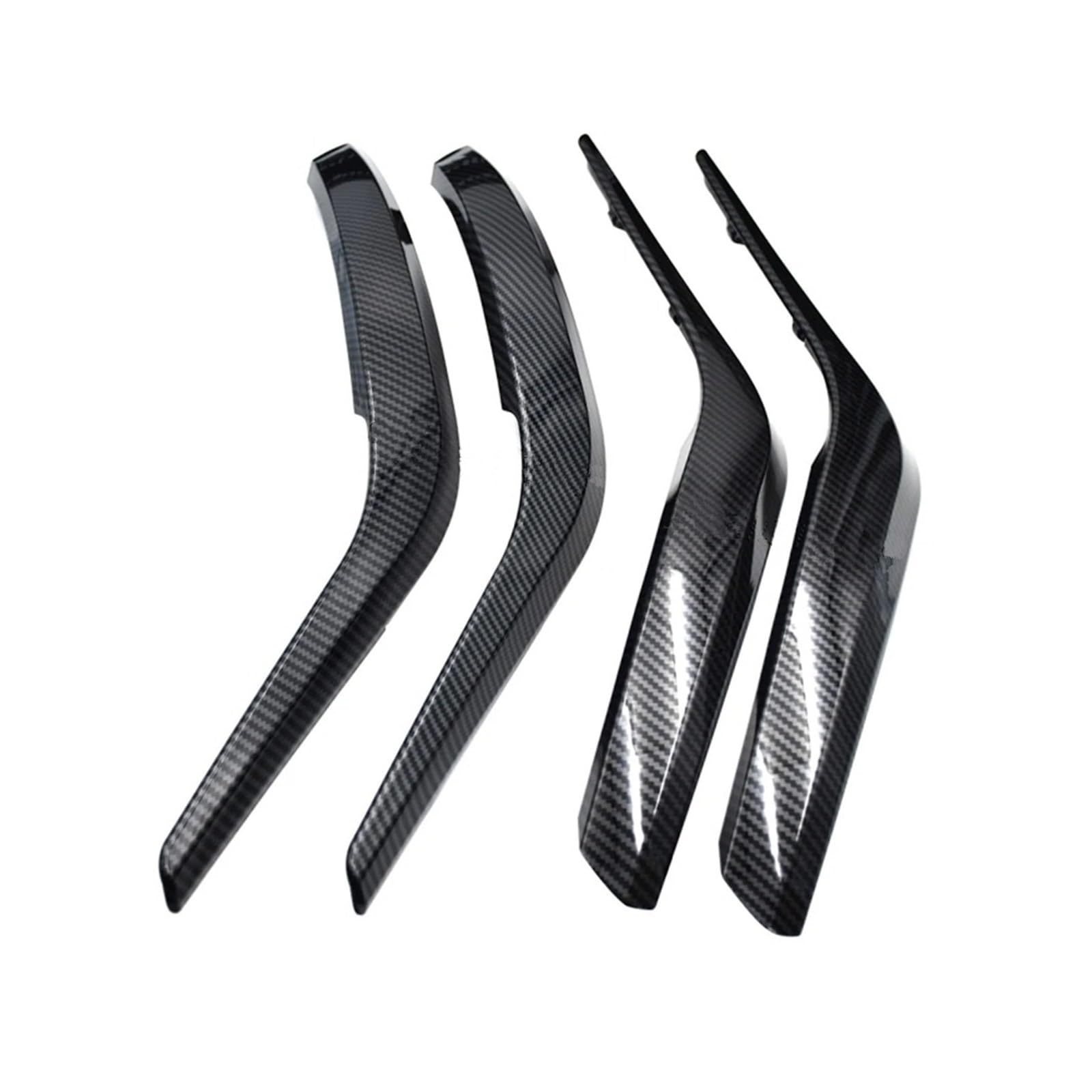 Auto Innentürgriff Türgriff Innen Links Rechts Seite Auto Innen Tür Panel Griff Pull Trim Abdeckung Auto Innen Türgriffe Abdeckungen Für X1 E84 2010-2016(Carbon Fiber 4Piece) von Aptfkec