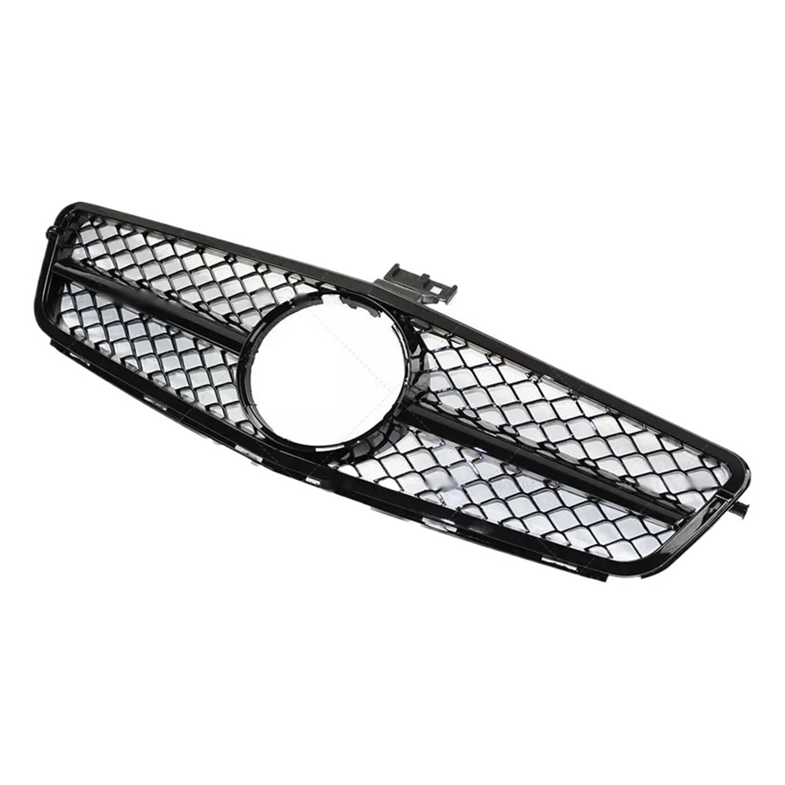 Auto Kühlergrill Frontstoßstangengitter Haubengrill Für 2007-2014 W204 C-Klasse Für Benz C180 C200 C250 C300 C43 Für AMG Auto Frontgrill(A) von Aptfkec