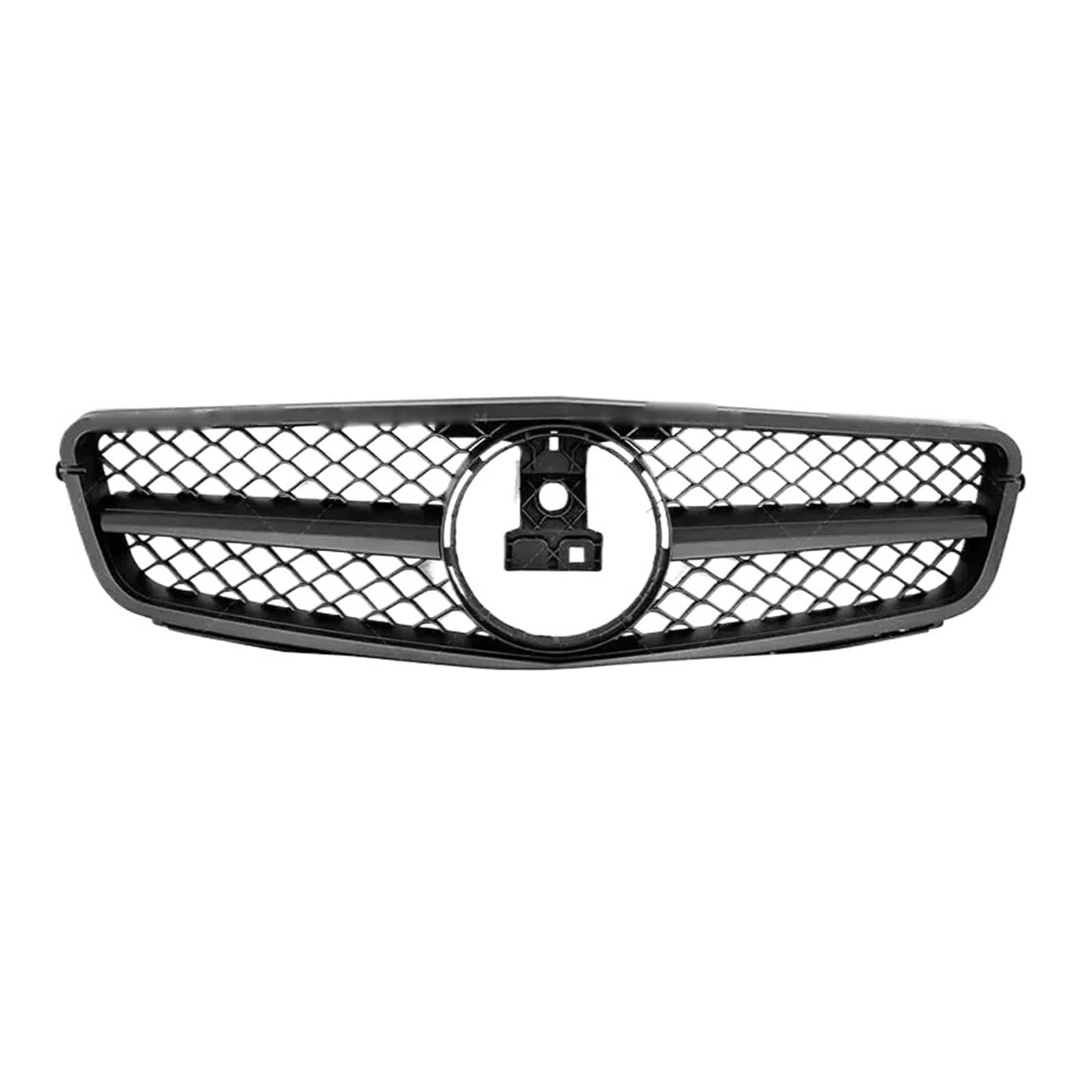 Auto Kühlergrill Für W204 C-Klasse Für Benz C180 C200 C250 C300 C43 Für AMG 2007-2014 Frontstoßstangengrill Haubengrill Auto Frontgrill(B) von Aptfkec