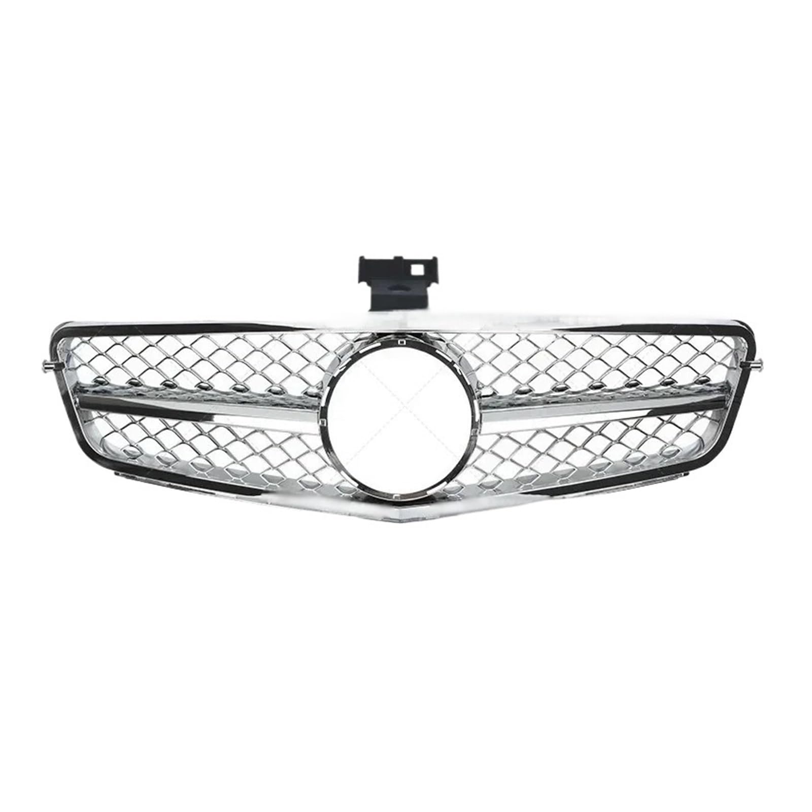 Auto Kühlergrill Für W204 C-Klasse Für Benz C180 C200 C250 C300 C43 Für AMG 2007-2014 Frontstoßstangengrill Haubengrill Auto Frontgrill(D) von Aptfkec