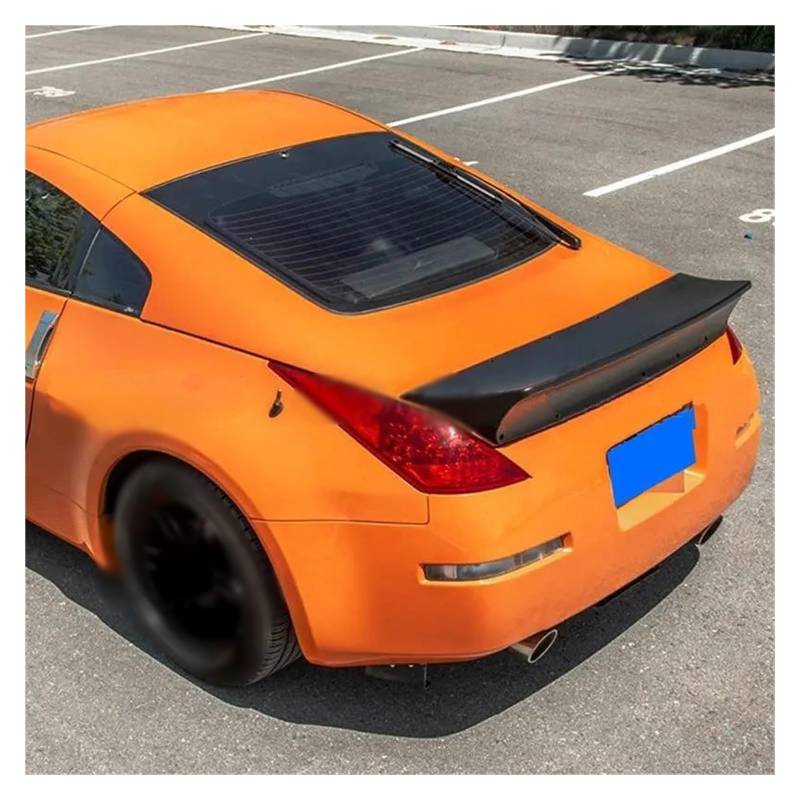 Heckflügel Für Nissan 350Z 2003-2008 Für Fairlady Z34 Heckspoiler Entenschnabel Heckklappe Flügel Spoiler ABS Heckspoiler Heckflügel Heckstoßstange(Glossy Black) von Aptfkec