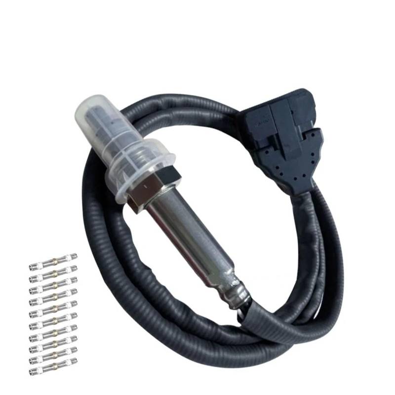 Stickstoffoxid Sensor 2296799 5WK9661 2F 2020691 Nox Sensor 5WK9661 2D 1872080 2247379 Stickstoff Sauerstoff Sensor 24V Für Scania Motor Ersatzteile Nox-Sensor(Note Only The Probe) von Aptfkec