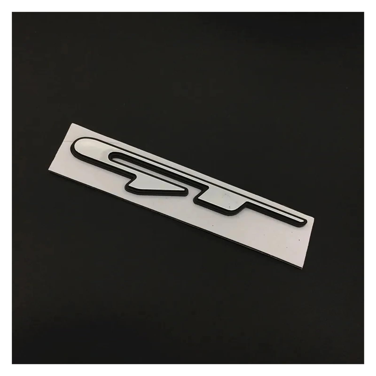 Aqxyju 3D-Chrom-Autobuchstaben GT Line-Aufkleber, Emblem-Logo, kompatibel mit Ceed Picanto K5 Stonic Optima Sportage GT Line-Abzeichen, Aufkleberzubehör Personalisierte Auto Aufkleber(GT) von Aqxyju