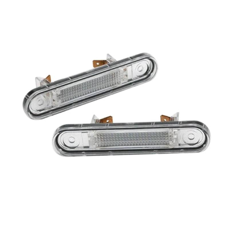 GUYTRM 1 Paar LED Kennzeichenbeleuchtung W124 W201 W202 Auto Kennzeichenbeleuchtung lingli von Aqxyxsw