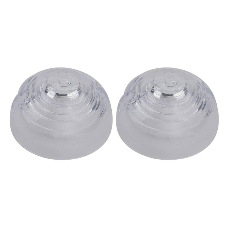 GUYTRM 2 stücke Geeignet RTC210 Auto Hinten Lampe Schatten Bremslicht Rückfahr Lampe Schwanz Lampe Abdeckung Zubehör lingli(Transparent) von Aqxyxsw