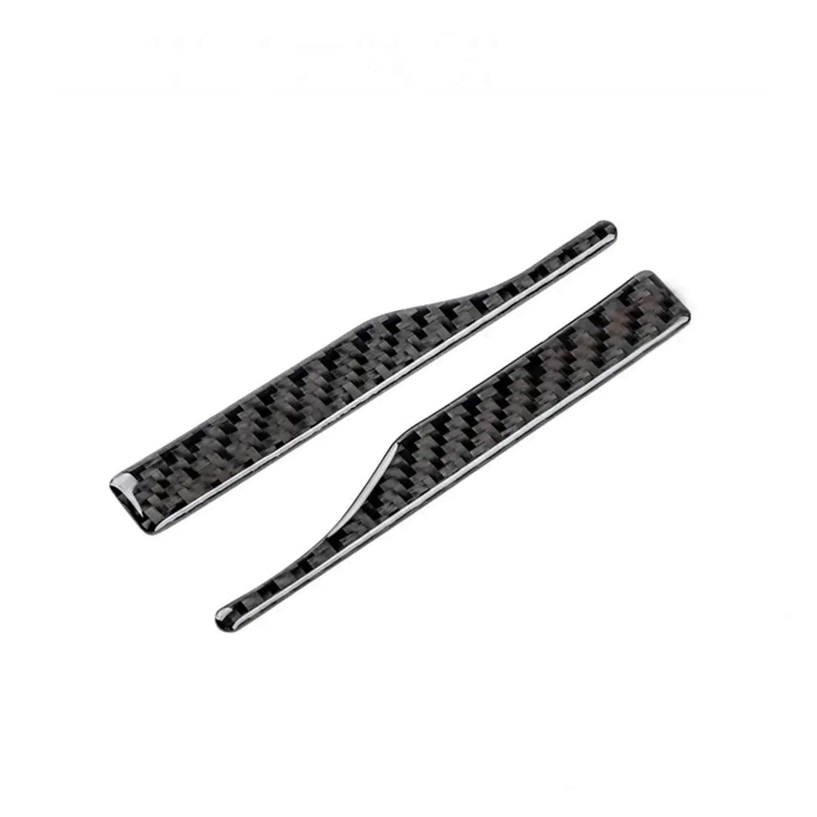 GUYTRM 2Pcs Auto Antikollisionsstreifen Carbon Fiber Rückspiegel Trim Auto Zubehör A4L A6L A5 Q2L Q5 Q3 Q5L A3 lingli von Aqxyxsw