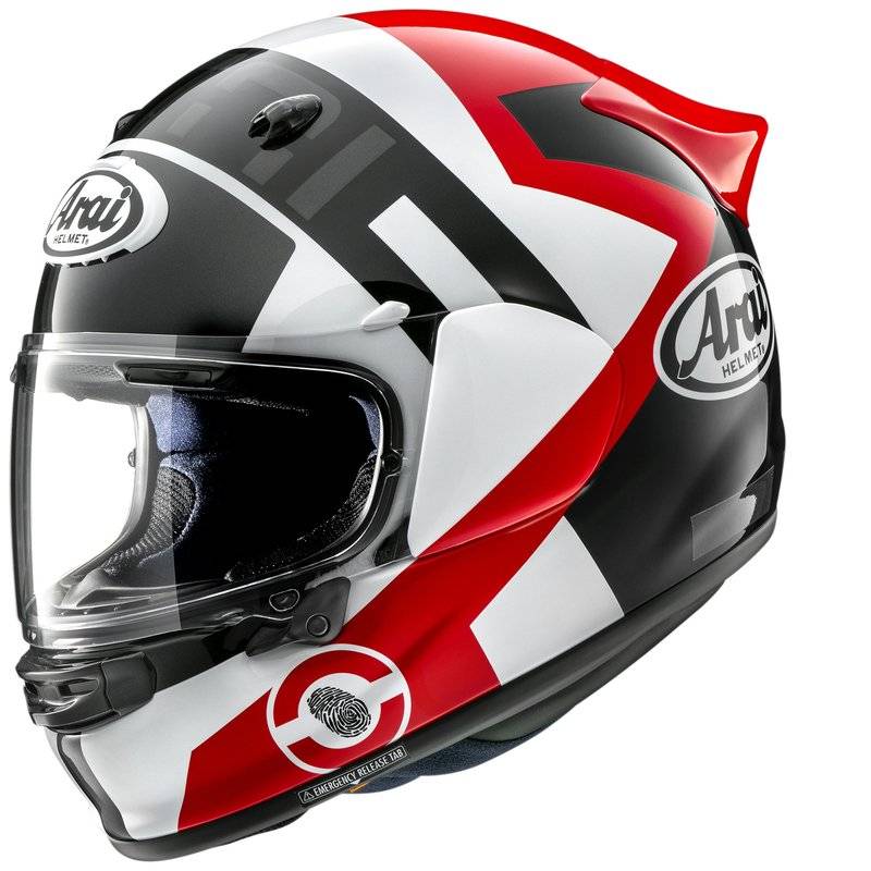 ARAI QUANTIC SPACE Helm - Rot Größe: S von Arai