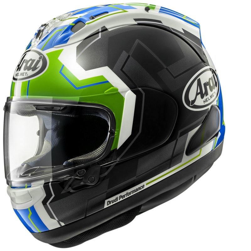 ARAI RX-7V EVO JR65 Helm - Grün Größe: S von Arai