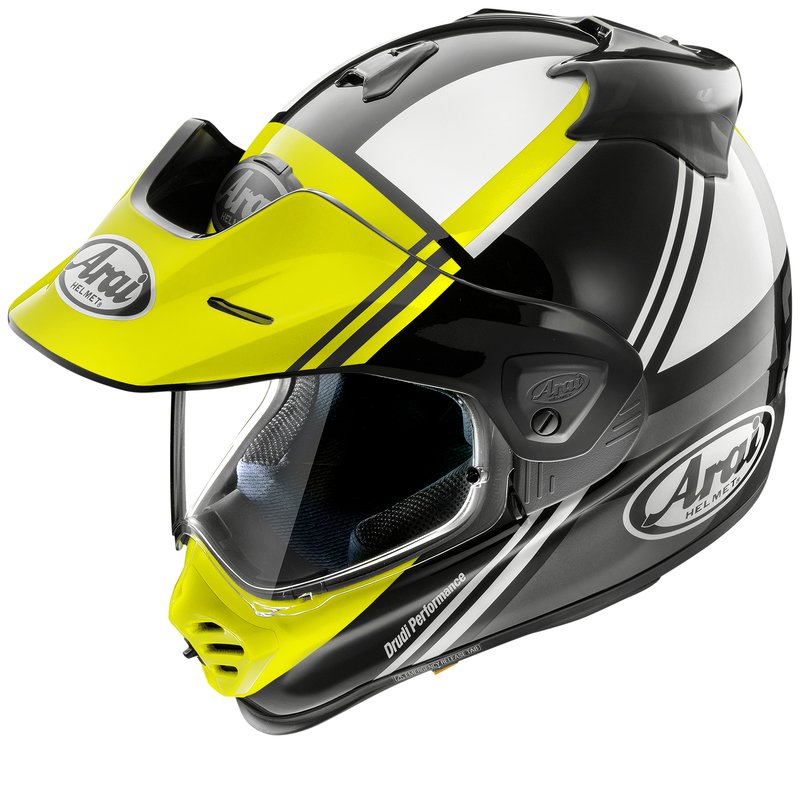 ARAI TOUR-X5 Cosmic Helm - Neon Gelb Größe: XL von Arai