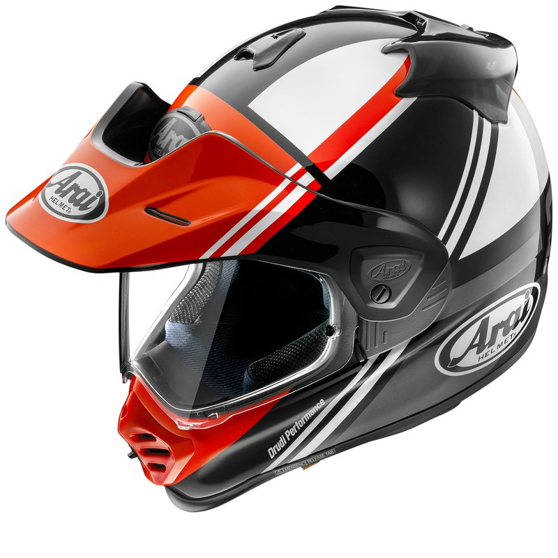 ARAI TOUR-X5 Cosmic Helm - Rot Größe: S von Arai