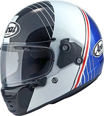 Arai Concept-XE Temu, Integralhelm - Schwarz/Weiß/Blau - XL von Arai