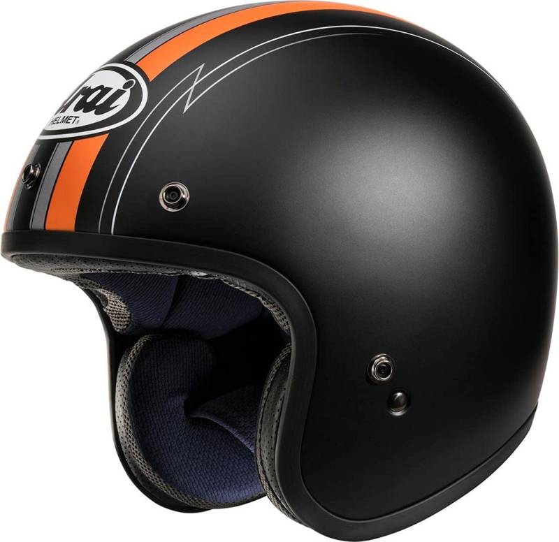 Arai Freeway Classic Ride Jethelm (Black/Orange,S (55/56)) von Arai