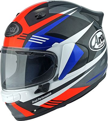 Arai Quantic Mark, Integralhelm - Schwarz/Grau/Rot/Blau - L von Arai