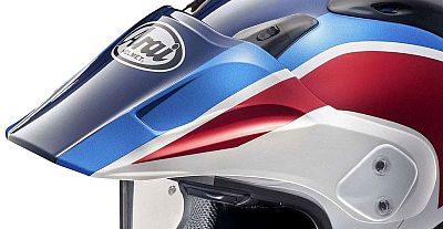 Arai Tour-X4 Africa Twin 2018, Helmschirm - Blau/Weiss/Rot von Arai