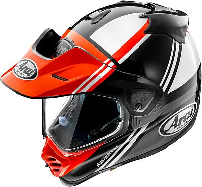 Arai Tour-X5 Cosmic, Endurohelm - Schwarz/Weiß/Rot - L von Arai