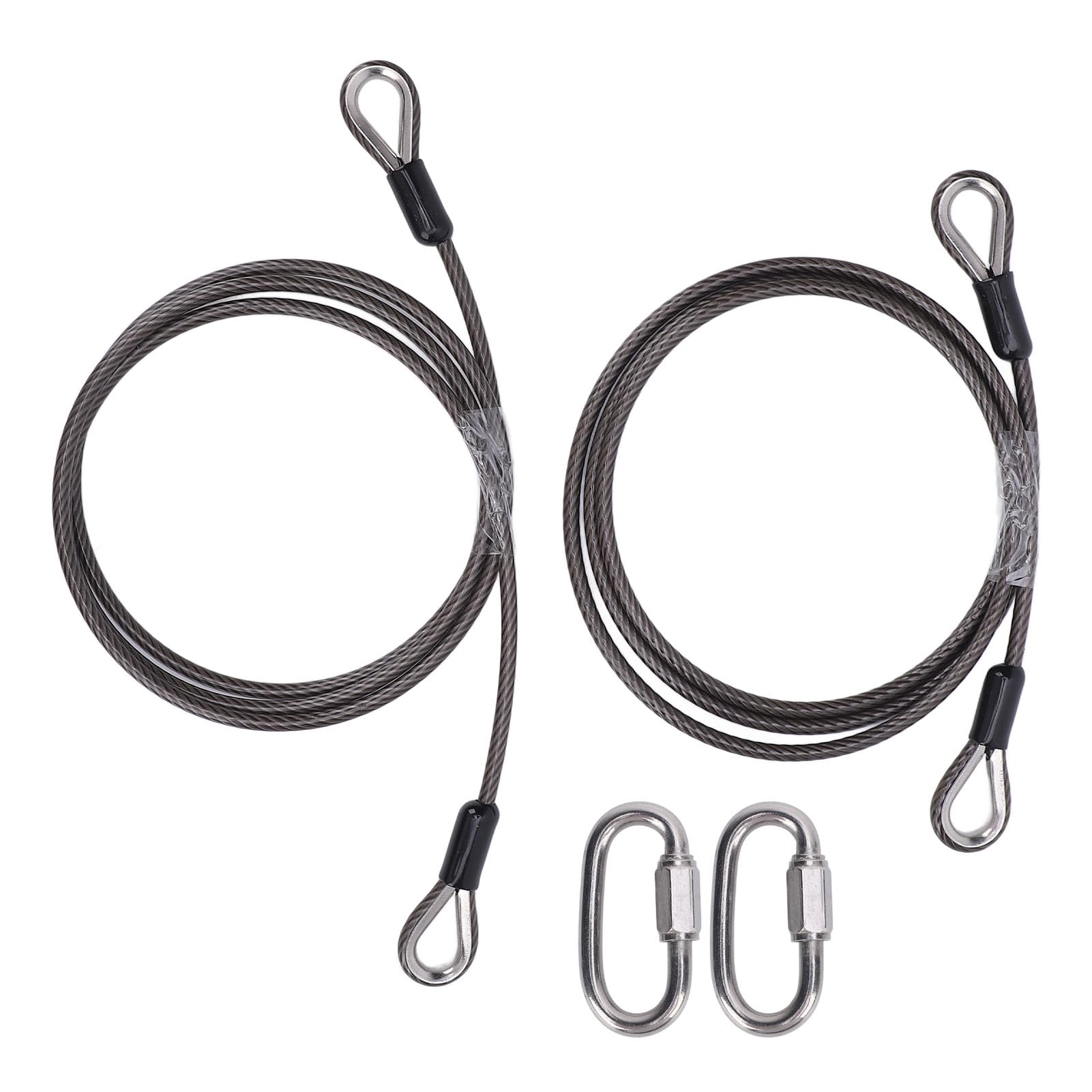 2 Stück Trailer Tailgate Lift Assist Cable 125542 Lift Cable Replacement mit EZ Spring Clip, für Gorilla Trailer Tailgate Lift von Aramox