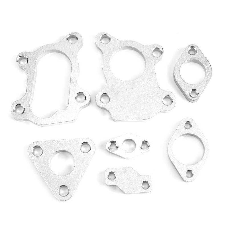 7 PCS Turbolader Flansch Kit Komplettset Passend für RHB31 VZ21,Turbo Flansch von Aramox