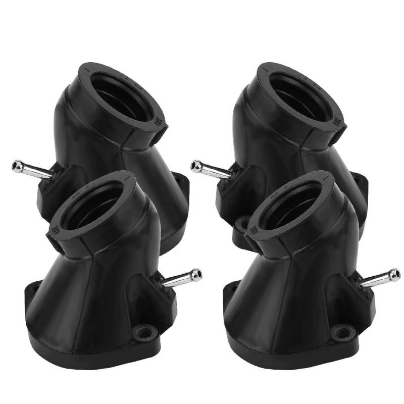 Ansaugstutzen, 4Pcs Motorrad Carb Vergaser Ansaugkrümmer Boot Joint für XVZ 1300 von Aramox