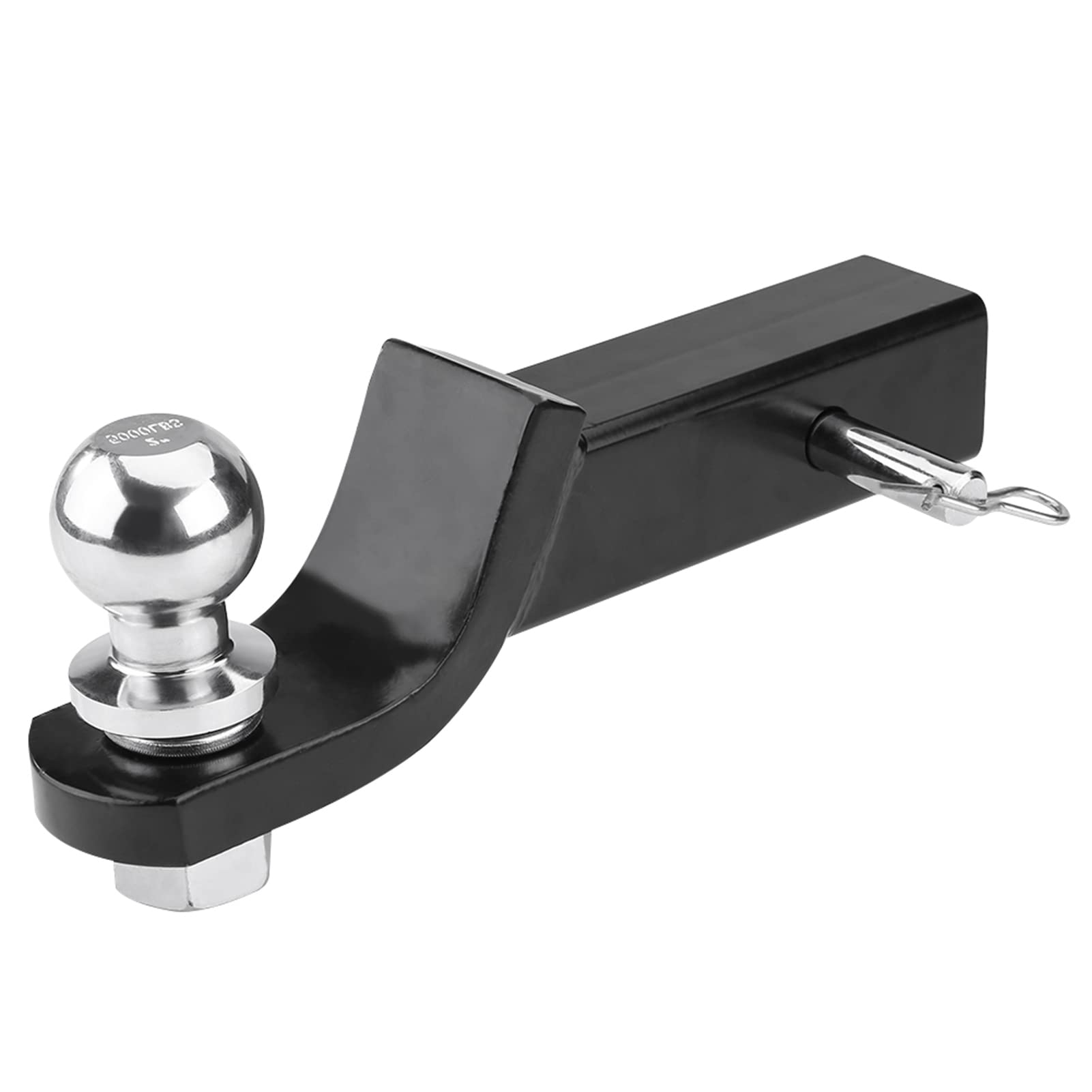 Aramox 2Inch/50mm Trailer Ball Mount Tongue Hitch Receiver for Towing Towbar Caravan Truck Heavy-Duty and Reliable von Aramox