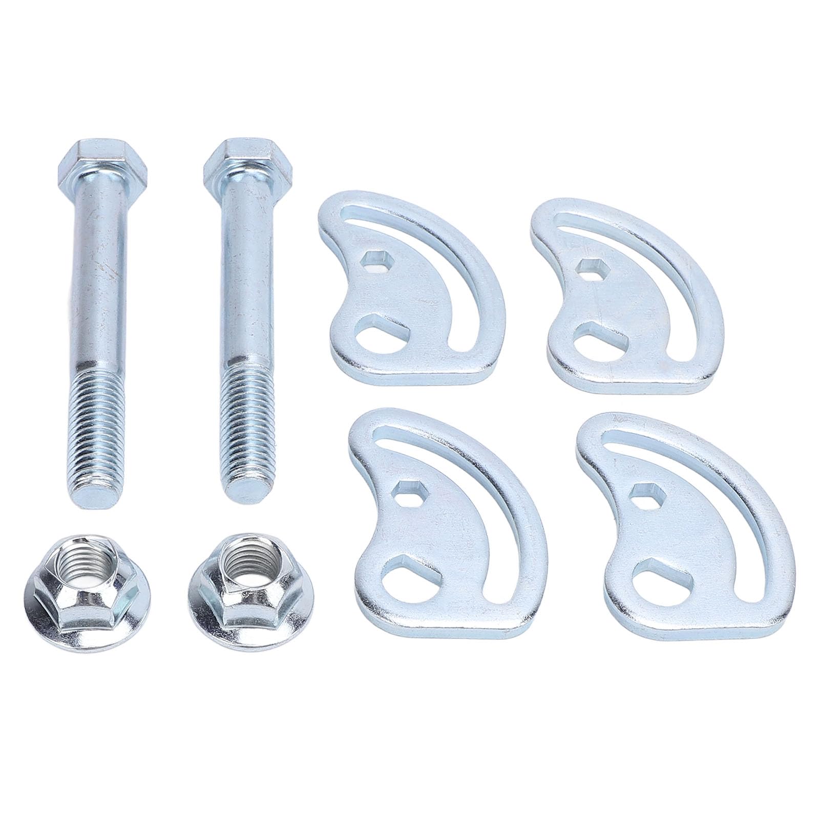 Aramox 2pcs Oberes Steuerarm Camber Kit Eisen ± 1,5 Grad Sturz Bolzenanpassungs -Kit Ersatz für XL 1500 2500 mit Oberem Steuerarm -Federungskit für eine Genaue Ausrichtung (Silver) von Aramox