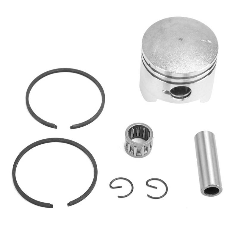 Aramox 44-mm-Kolbenring-Kit, Dirt-Bike-Quad-Motorradmotor-Kolben-Kit-Set für 49-cm3-Zweitakt-Mini-Motomotoren von Aramox