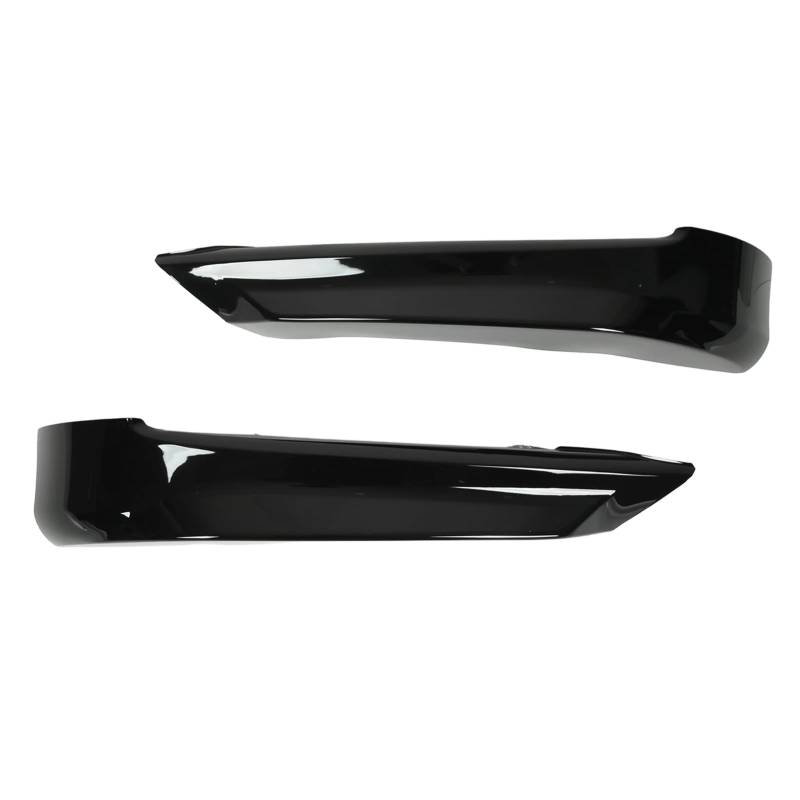 Aramox Auto Frontstoßstange Lip Spoiler, 2 Stück Frontstoßstange Lip Splitter Spoiler Ersatz für 3er E90 E91 Pre-LCI 2005-2008 von Aramox