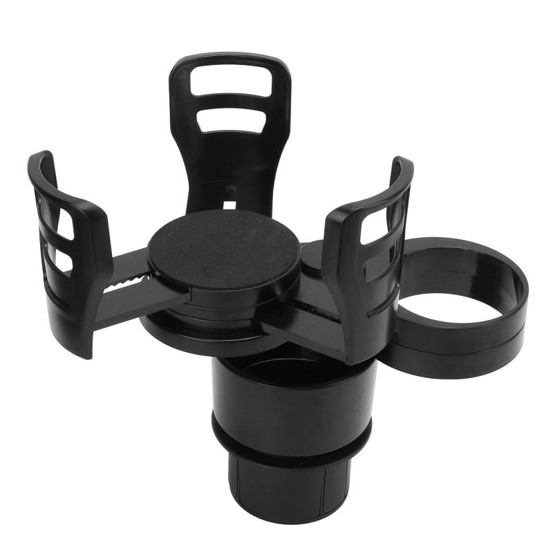 Aramox Automotive Cup Holder Extender, 2 in 1 Universal Car Cup Holder Expander für Fahrzeuge Cup Mount Extender Organizer mit Verstellbarer Basis, Auto Getränkehalter Expander von Aramox