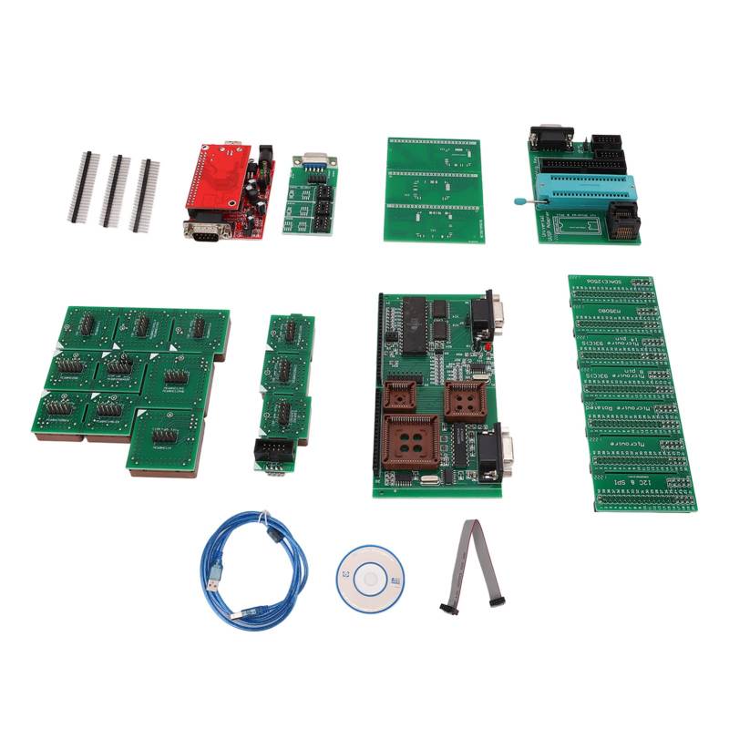 Aramox ECU Programmer, UPA USB Full Set Programmer ECU Programmer Tool V1.3, mit Full Adapter A und Adapter B von Aramox