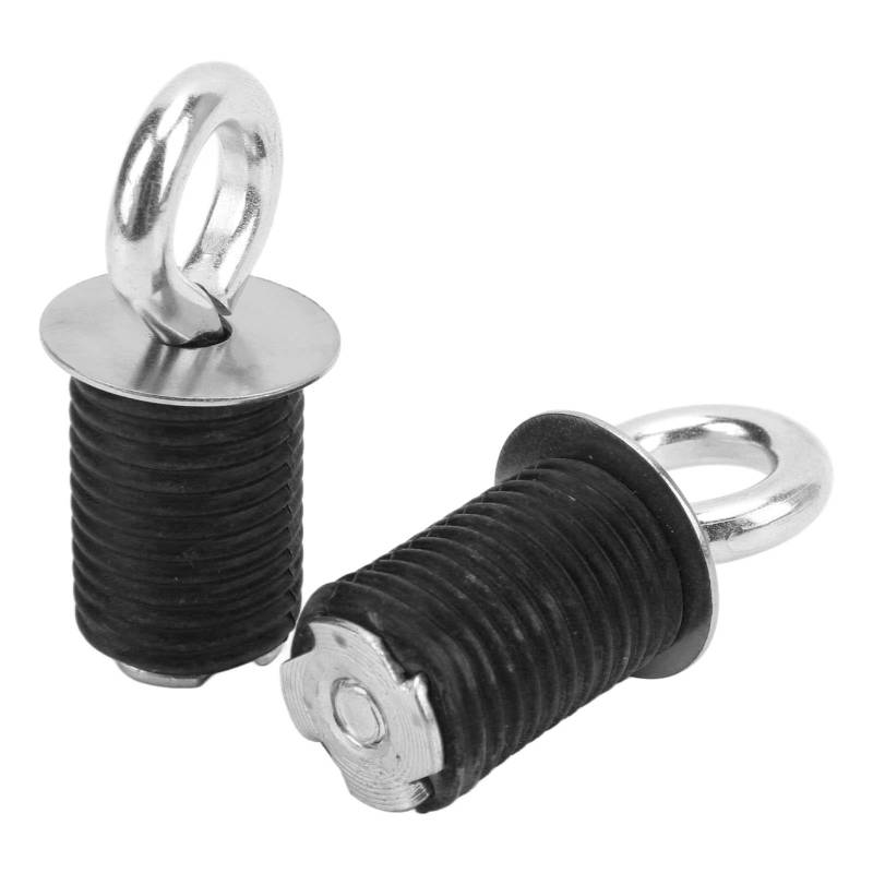 Aramox Lock Ride Tie Down Anchor, 2-teiliges Lock Ride Anker-Set Ersatz für Polaris Sportsman Lock Ride Zurranker(Schwarz) von Aramox