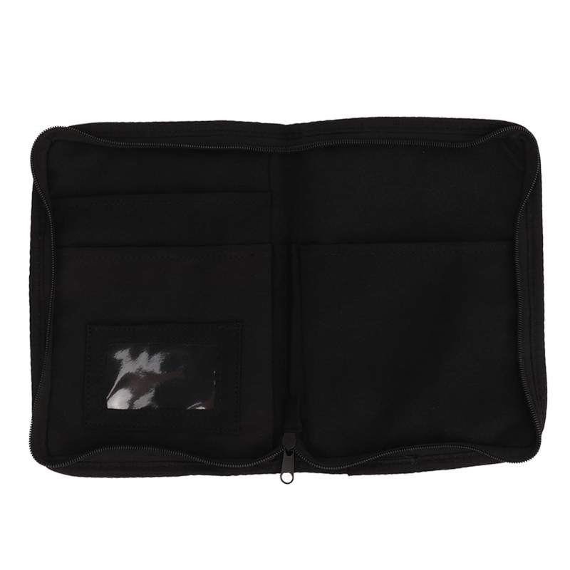 Auto-Handschuhfach-Organizer-Tasche, Auto-Handschuhfach-Organizer, 6 Taschen, Multifunktionales Reißverschluss-Design, Tragbarer Auto-Dokumentenhalter, Universell für Auto von Aramox