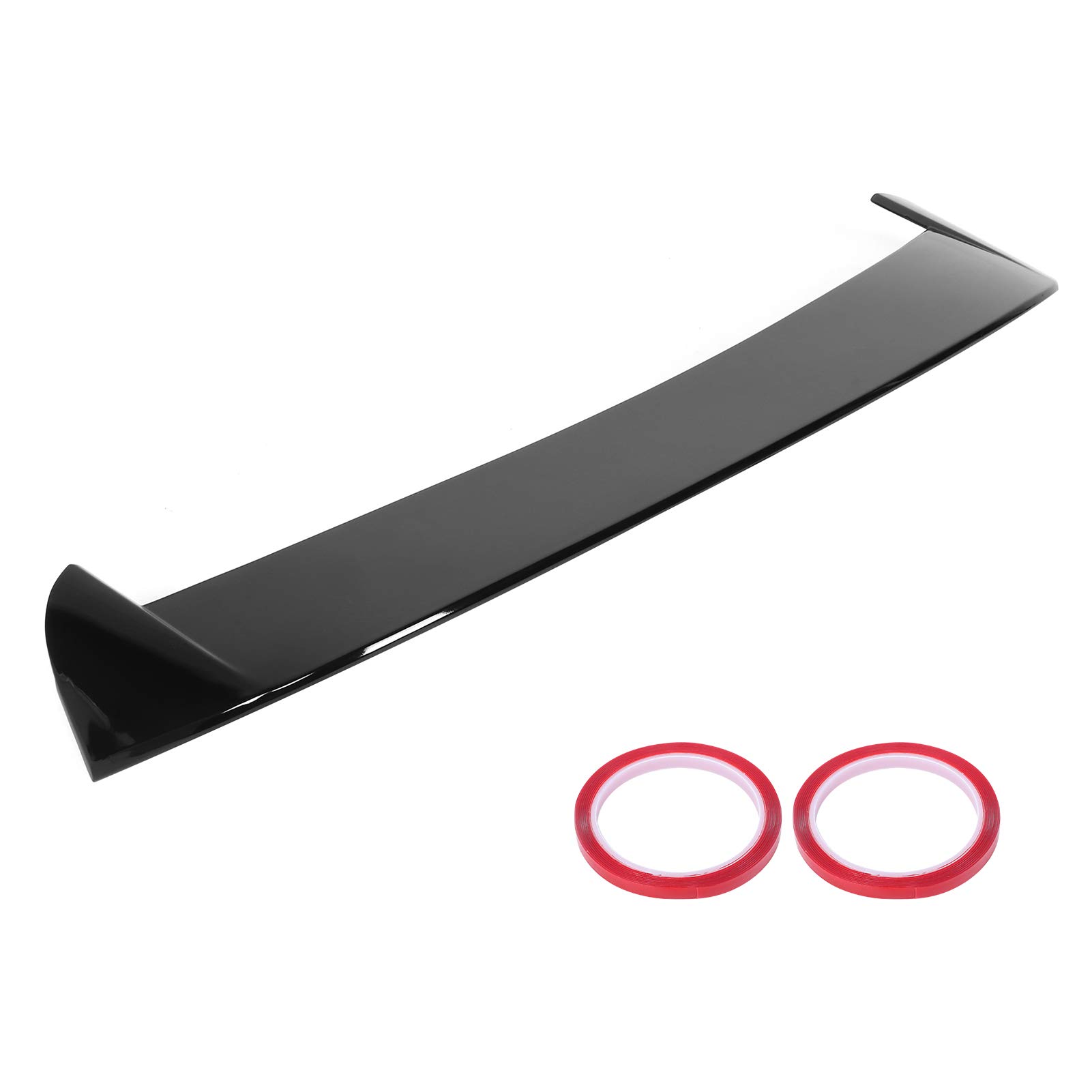 Auto Heckspoiler für SEAT Leon 5F Mk3 5 Türer 2013-2020, Heckdachspoiler (schwarz glänzend) von Aramox