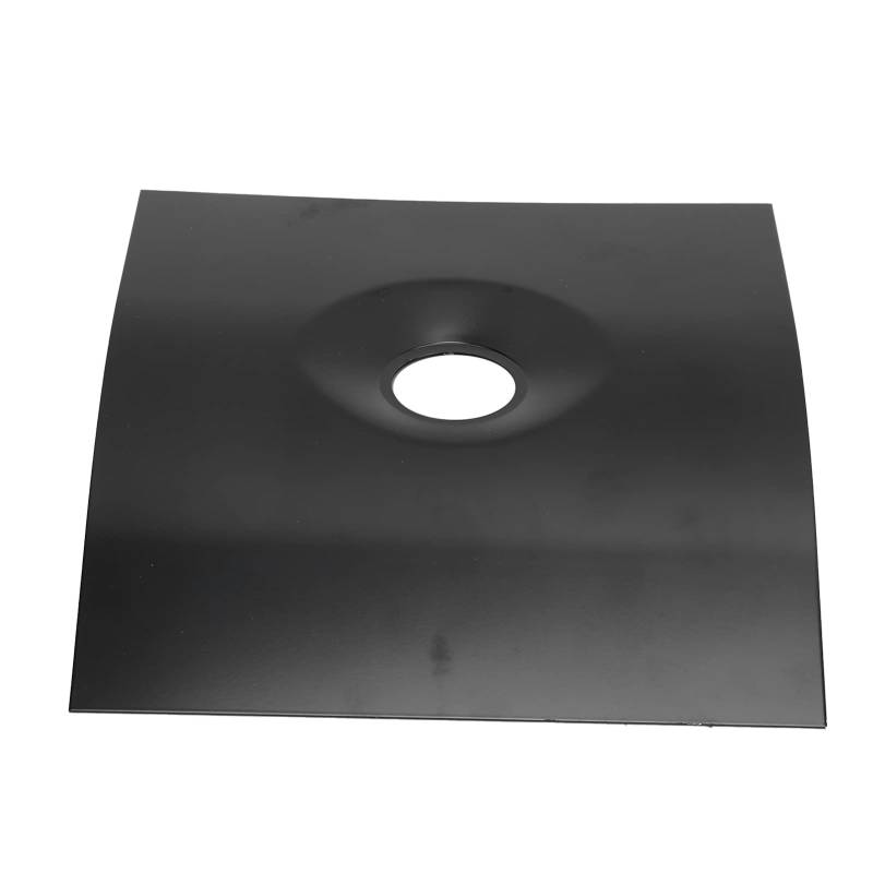 Aramox Auto Schweißen Reparaturblech Hebebock Grundplatte Teile 160x160mm/6,3x6,3in Schwarz Ersatz Kompatibel mit E‑KLASSE W124 S124 von Aramox