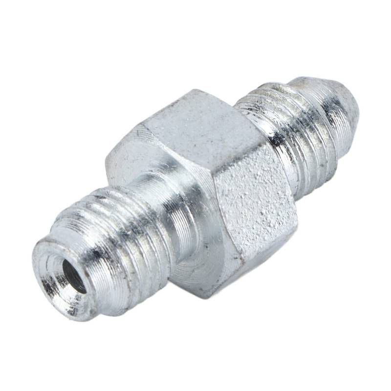 Bremsleitungs-Adapter, 3AN-Stecker auf 3/8-24 Metall-Bremsadapter-Anschluss, HAF01 Umgekehrter Bördel-Bremsleitungsadapter für 3/16-Zoll-Bremsleitung von Aramox