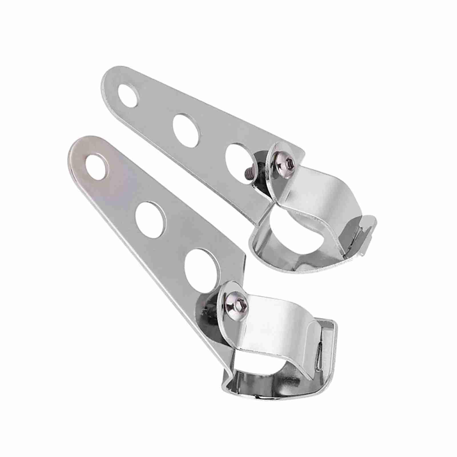 Halterung für Scheinwerfer, lampenhalter scheinwerfer halter für Motorrad lampenhalter scheinwerfer halterung, für Gabelstapler, 28 mm bis 34 mm von Aramox