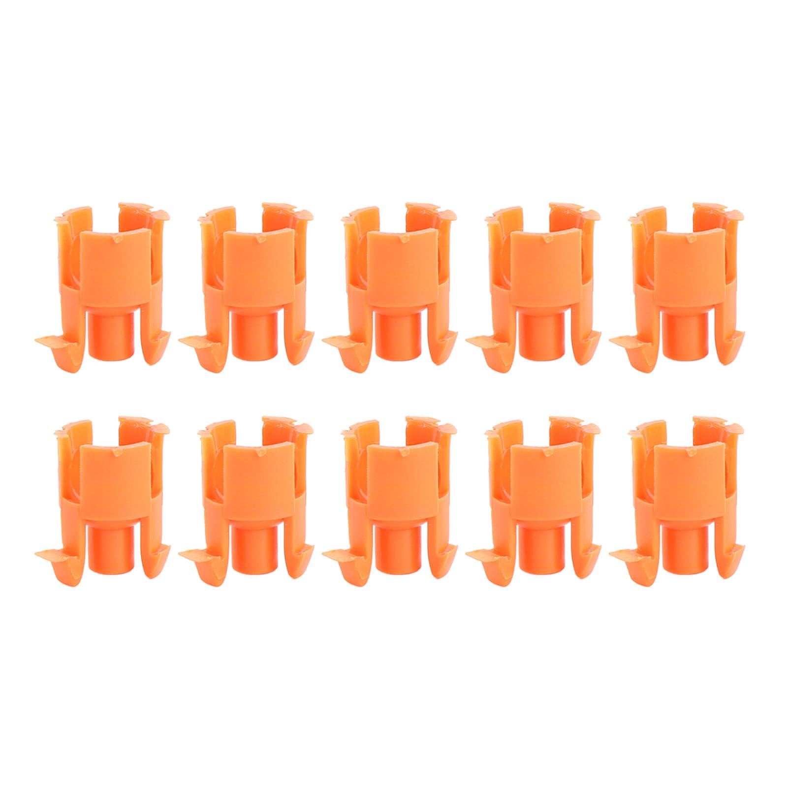 Kupplungs -Master -Zylinderclips, 10pcs Kunststoff -Clips -Ersatz für Elysee Celysee C2 C3 C4 C5 C6 9676534480 mit Premium -Kunststofffestigkeit (ORANGE) von Aramox