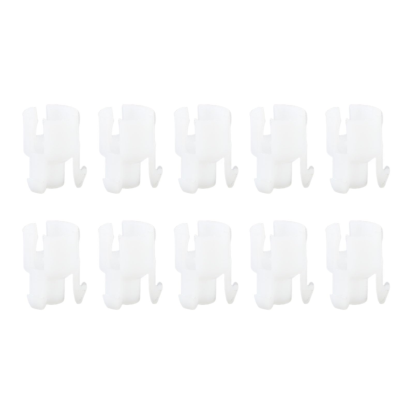 Kupplungs -Master -Zylinderclips, 10pcs Kunststoff -Clips -Ersatz für Elysee Celysee C2 C3 C4 C5 C6 9676534480 mit Premium -Kunststofffestigkeit (WHITE) von Aramox