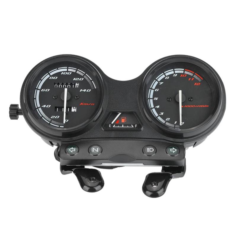 Motorrad-Instrument, Digitalanzeige, Drehzahlmesser, Tachometer, Kilometerzähler, YBR 125, Universell, Einfache Installation, Hohe Präzision, Verkehrssicherheit von Aramox