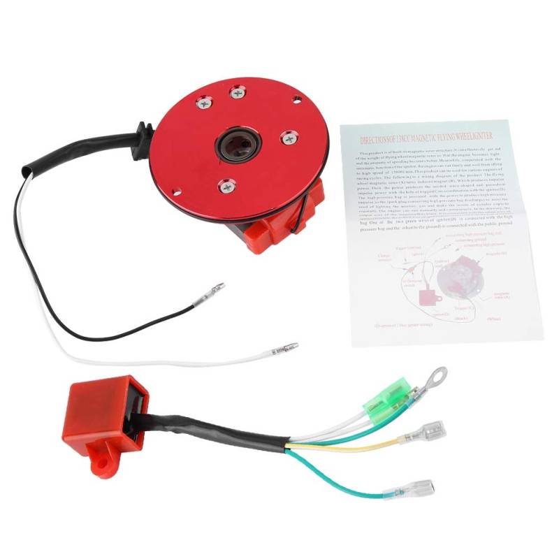 Racing Magneto Stator Rotor Magneto Stator Generator RotorMagneto spule CDI Zündungen 110cc 125cc 140cc Motor Hochgeschwindigkeitsmotor von Aramox