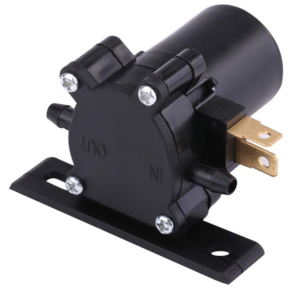 Scheibenwaschpumpe,12V Universal Windschutzscheibe Scheibenwischer Waschpumpe Motor für Auto Van Bus Truck von Aramox