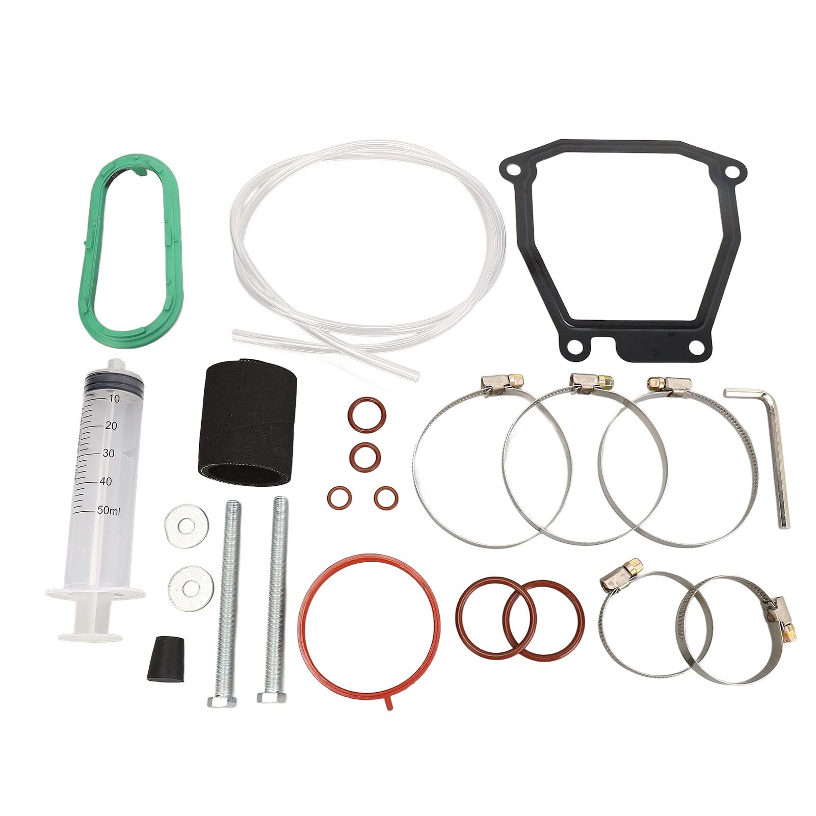 Supercharger Gasket Seal Service Kit 23pcs Supercharger Service Kit Autozubehör Kompatibel mit S R53 R52 JCW GP von Aramox