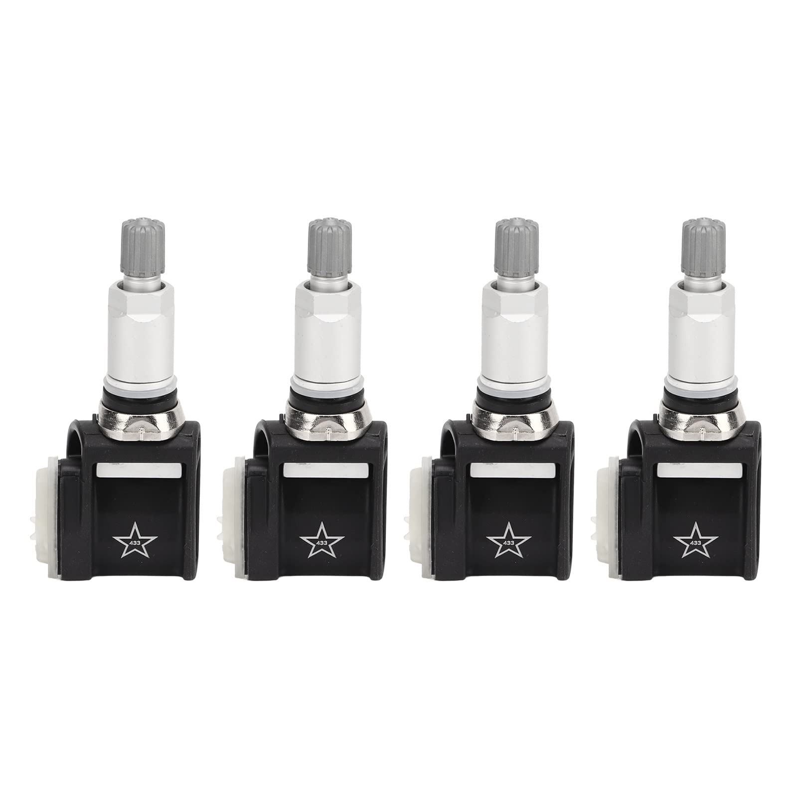 TPMS Sensor 4pcs TPMS Reifendrucksensor Hohe Genauigkeit Ersatz für CLS Klasse E Klasse von Aramox