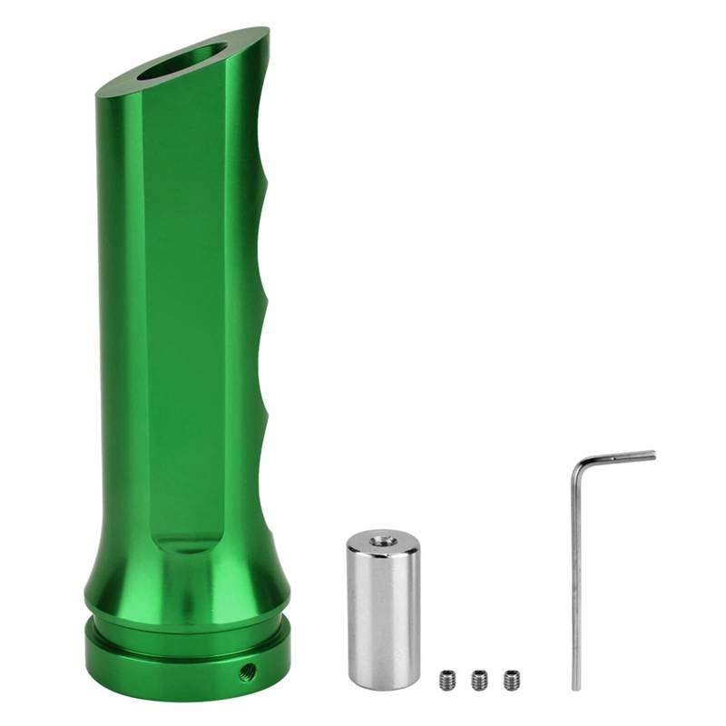 Universa Auto Aluminium Handbremse Abdeckung Griff Protector Hand Bremshülse Auto Modificate Zubehör Fall (Green) von Aramox